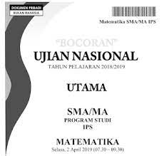 File ini disebarluaskan dari mtm.org.sg salah satu modul rangkuman materi un ini disusun begitu rinci dalam setiap bab. Bocoran Soal Un Matematika Ips Sma 2019 Prediksi Soal Unbk Sma 2019 Versi Pak Anang Materi Belajar