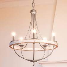 The farmhouse chandelier lighting producing construction might have got substantial proportions. Luxury Modern Farmhouse Chandelier 26 Galvanized Steel Finish Farmhouse Chandeliers By Urban Ambiance Houzz