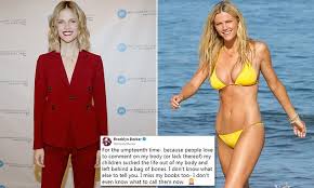 She has perfect hourglass shape figure with full breasts, check herbrasize for more information. Brooklyn Decker Pokes Fun At Her Own Body While Hitting Back At A Body Shamer Daily Mail Online