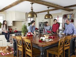 a festive holiday kitchen hgtv