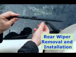 We offer a full selection of genuine toyota sequoia wiper blades, engineered specifically to restore factory performance. Toyota Rear Wiper Removal And Installation Youtube