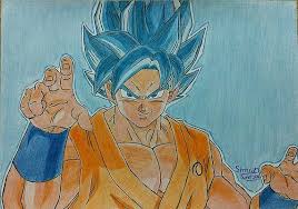 Super saiyan dragon ball goku drawing. Goku Drawings Fine Art America