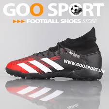 Adidas is designing exclusive football products. Giay Ä'a Banh San Cá» Nhan Táº¡o Adidas Predator 20 3 Tf Ä'en Ä'á» 2020 Má»›i Goo Sport