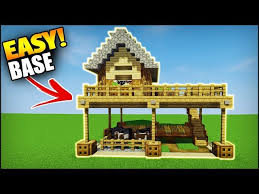 If you're dreaming about having a big village house one day then try minecrafting this first! Top 5 Minecraft House Ideas For Rookies