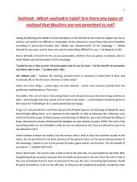 Assalam o allaikum brother, may you be in and if you see muslims eating lobsters crabs and oysters that does not mean it is halaal in islam. Seafood Which Seafood Is Halal Islamic Fundamentalism Islamic Branches