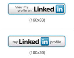 Learn how you can add the linkedin share count buttons in your wordpress blog posts. Add A Linkedin View My Profile Badge On My Blog Ask Dave Taylor