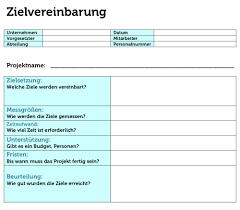 Wählen sie ein format, in dem sie die ziele mit ihren mitarbeitern und mitarbeiterinnen besprechen. Zielvereinbarung Beispiele Formulierungen Gratis Vorlagen
