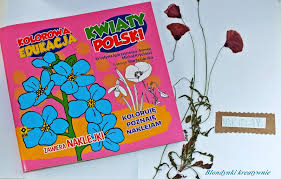 Mandale, zwierzęta, ptaki, kwiaty, miejsca, jedzenie i wiele innych; Kolorowa Edukacja Kwiaty Polski Blondynki Kreatywnie