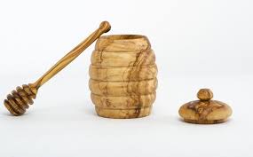 Honey Jar With Matching Wood Honey Dipper Wood Turning Projects Wood Turning Lathe Projects