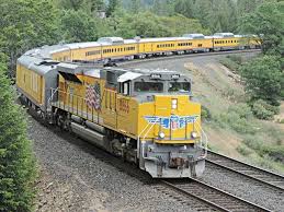 Up Sd70ace 8866 Handling An Officer Special Union Pacific Railroad Train Wallpaper Model Train Scenery