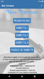 modele de subiecte 2012 limba romana. Bac Romana 2020 For Pc Mac Windows 7 8 10 Free Download Napkforpc Com