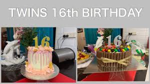 49 16th birthday cakes ranked in order of popularity and relevancy. Twins 16th Birthday Cake How I Made This Cake Youtube