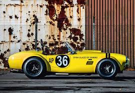 Image result for Canary Yellow 1965 AC Cars