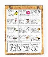 These funny knock knock jokes for kids will have you and your kids laughing. Jokes For Kids