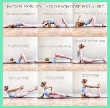 Yoga poses for lower back flexibility. à¥ Yoga Pose à¥ For Back Flexibility Lower Back Exercises Lower Back Exercises Back Work Yoga Help Easy Yoga Workouts Easy Yoga