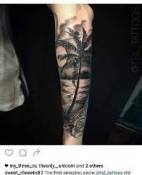Florida Beach Lovin Tattoo Palm Trees And Night Tattoosforwomen Tattoo Beach Tattoo Palm Tattoos Tattoos