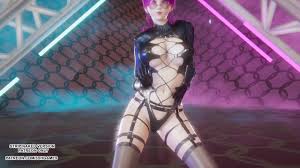 [MMD] HWASA - I Love My Body Evelynn Sexy Kpop Dance League of Legends  Hentai Uncensored
