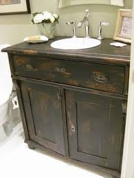 Antique Sideboard Used As Bathroom Vanity Eclectic Bathroom Bathroom Vanities For Sale Eclectic Bathroom Bathroom Cabinets For Sale