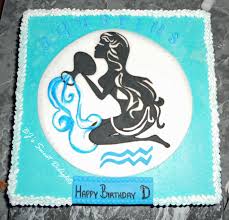 Aquarius Zodiac Sign Cake Zodiac Signs Aquarius Aquarius Zodiac Zodiac