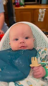 She loved it, but it took a few bites. 😂