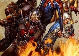 The teaser opens on an ancient civilization, babylon, with humans living their dane whitman aka the black knight (kit harrington) is shown with sersi observing an ominous storm rolling in. Black Knight Character Comic Vine
