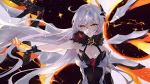 1920x1080 games wallpapers for laptop full hd 1080p devices. Anime Girl Beautiful White Hair Kiana Kaslana Honkai Impact 3rd 4k Wallpaper 4 520