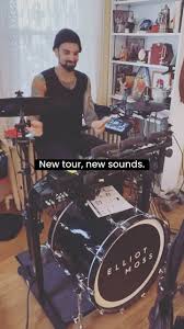 New tour, new sounds., #livemusic #vdrums #drummer