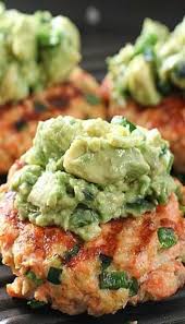 Grilled Salmon Burgers With Avocado Salsa Recipe Grilled Salmon Recipes Salmon Recipes Grilled Salmon Burgers