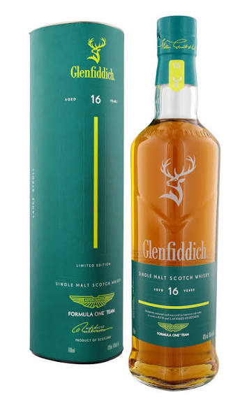 Glenfiddich Single Malt 16 Jahre Aston Martin F1 Edition 0,7L 43% jetzt  kaufen im Drinkology Online Shop !