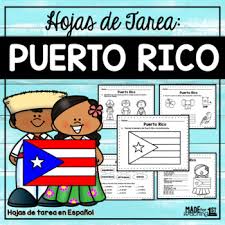 Puerto Rico Worksheets Teachers Pay Teachers