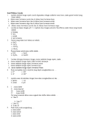 Check spelling or type a new query. Soal Pilihan Ganda Asam Basa