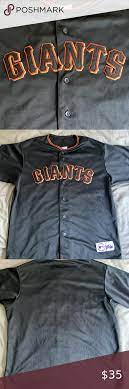 San Francisco Giants Baseball Jersey San Francisco Giants Baseball Jersey Used 9 10 Condition No Tag But It S A Size Large Based On Other Jerseys I Own Majestic In 2020