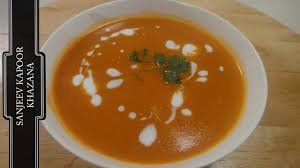 How To Make Tomato Carrot And Coconut Milk Soup Recipe By Masterchef Sanjeev Kapoor