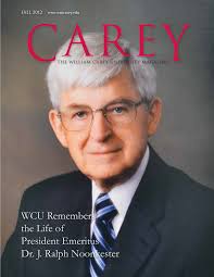 WCU Remembers the Life of President Emeritus Dr. J. Ralph Noonkester