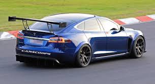 The model s was launched in 2012, making it the longest selling of any of tesla's current crop. Tesla S Model S Plaid Prototype Has Sprouted A Massive Rear Wing Carscoops