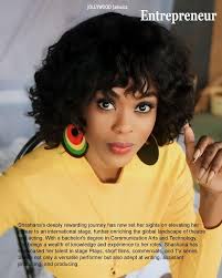 On the cover of JOLLYWOOD Jamaica's ENTREPRENEUR Magazine is talented  Jamaican actress, Shashana Lamont @writerwrites_4reel .. Shashana Lamont is  a stage and film actress, writer, director, and producer. With over a decade