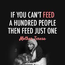 Quotes About Feeding The Poor 30 Quotes