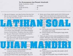 Contoh soal ujian mandiri saintek unmul. Contoh Soal Jalur Mandiri Unri Kumpulan Soal Pelajaran 6