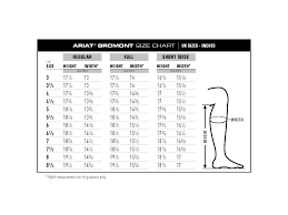 44 Credible Ariat Concord Chaps Size Chart