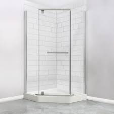 Pin By Paula Wilson On Salle De Bain Neo Angle Shower Neo Angle Shower Doors Corner Shower Kits