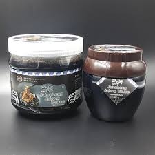 The black bean paste, called chunjang (춘장) is made from roasted soybeans. Qoo10 Halal Korean Chunjang Jajang Black Bean Sauce Paste 500g 1kg Ong Korean Food