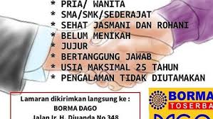Maybe you would like to learn more about one of these? Lowongan Kerja Borma Bandung 2021