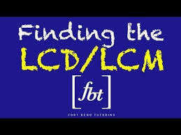 Finding The Least Common Denominator Lcd Or Lcm Youtube Least Common Denominator Common Denominators Denominator