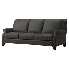 Tag your #mybassett moments and visit our website!. Bassett Furniture Greyson Top Grain Leather Sofa Great American Home Store