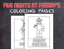 His love for mathematics is so strong that when students cannot solve an example, he becomes irritated and. Five Nights At Freddy S Coloring Pages Fnaf Colouring Etsy