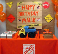 4th Birthday Decoration Ideas For Boy At Home Construction Birthday Party 2 Construction Birthday Parties Birthday Party At Home Construction Zone Birthday Party