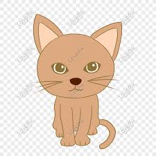 Ilustrasi Hewan Kucing Kartun Lucu Png Grafik Gambar Unduh Gratis Lovepik