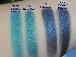 Wet N Wild Bhmah Palette Vs Urban Decay Deep End Evidence Beauty Dupes Makeup Dupes Budget Beauty