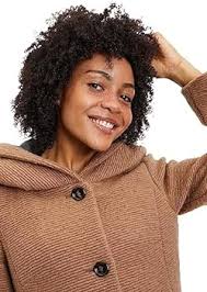 Amber & June Korte damesjas met capuchon, Bruin : Amazon.com.be: Mode