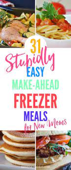 31 Stupidly Easy Make Ahead Freezer Meals For Moms With Toddlers Smart Mom Ideas Freezer Meals Make Ahead Freezer Meals Freezer Meal Prep